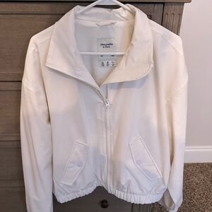 Abercrombie & Fitch Women's White Jacket